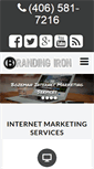Mobile Screenshot of brandingironmarketingllc.com